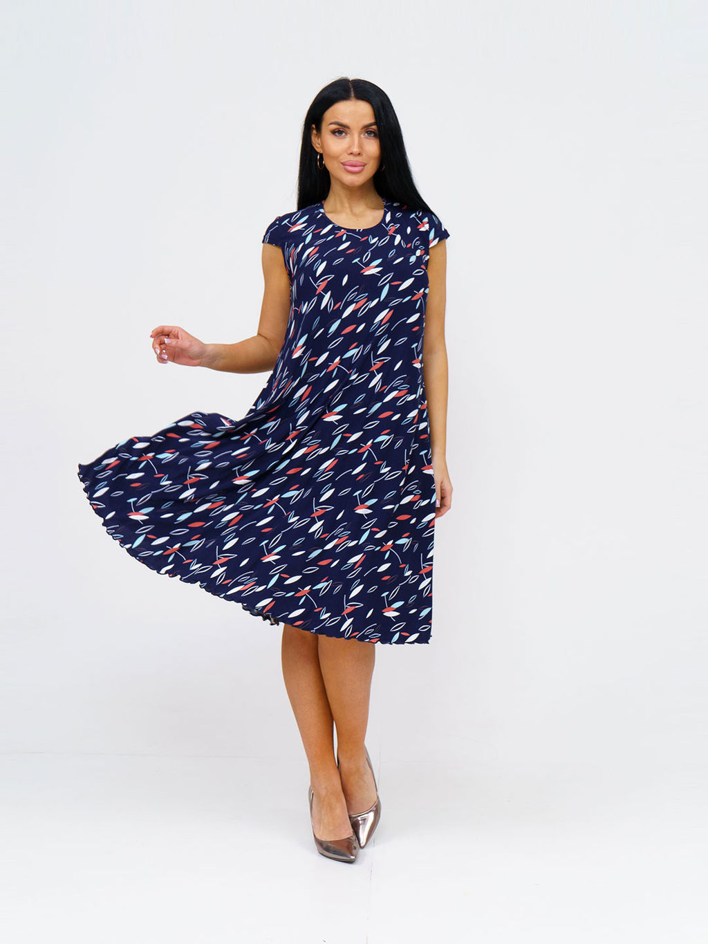 Сарафан женский, цвет синий