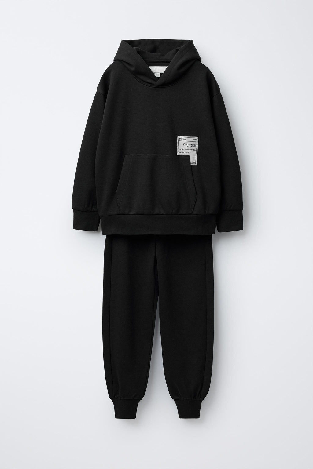 INTERLOCK HOODIE AND JOGGERS SET
