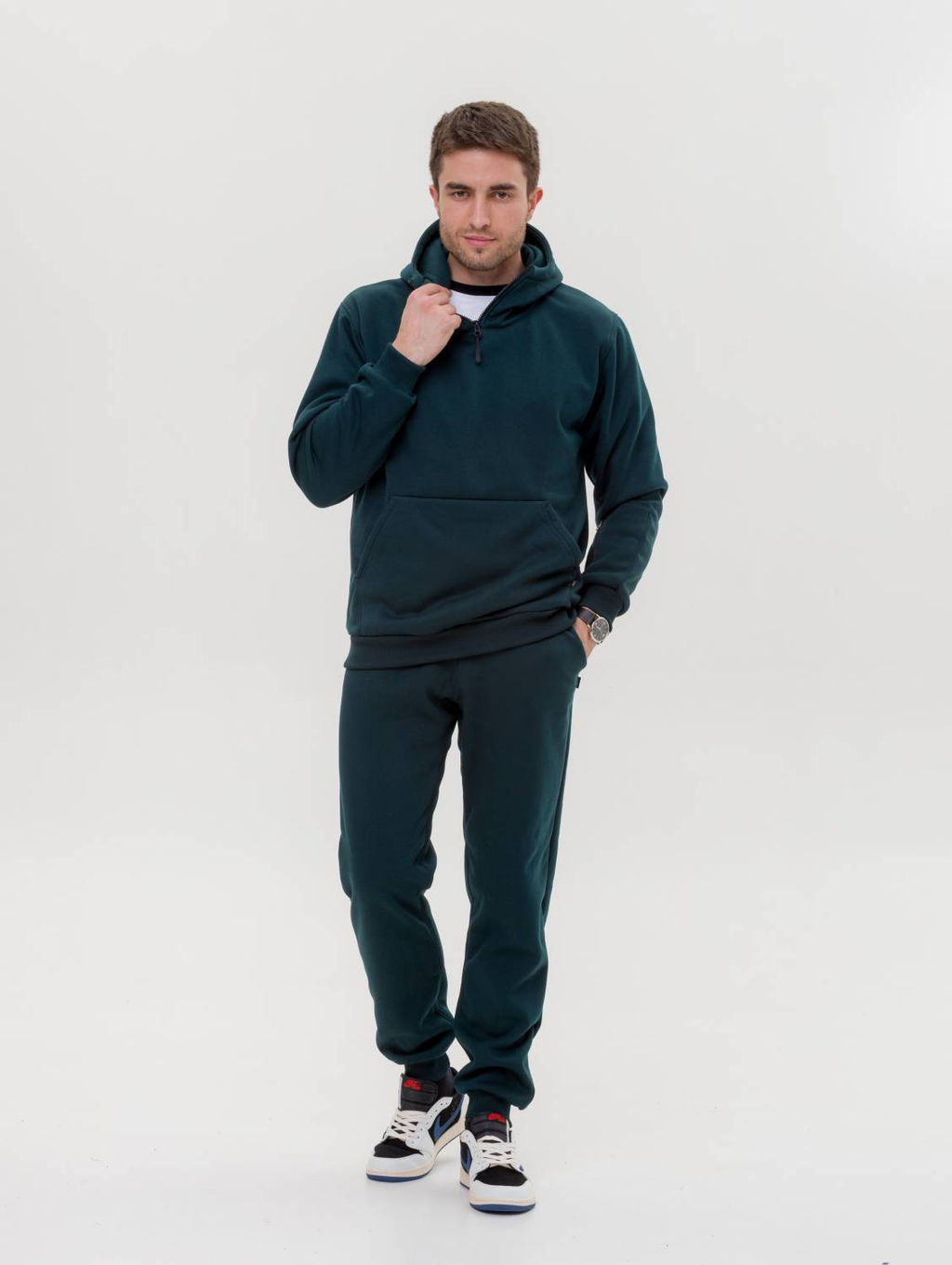 С НАЧЕСОМ футер 3х нитка Костюм мужской утепленный - Knitka wear фото 5