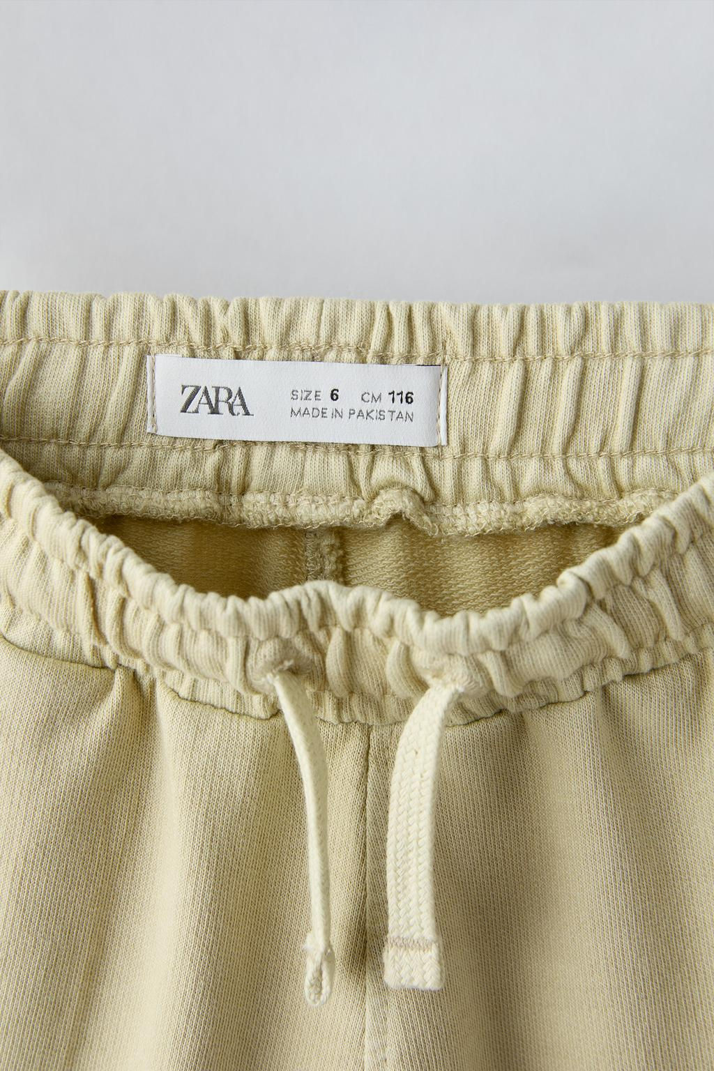 GARMENT DYE T-SHIRT VE BERMUDA SORT TAKIM - Zara фото 34