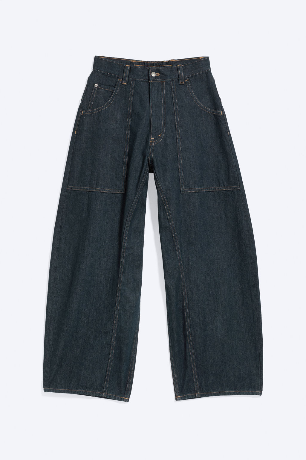 Vaqueros Dunno unisex de tiro bajo y pernera tipo barril