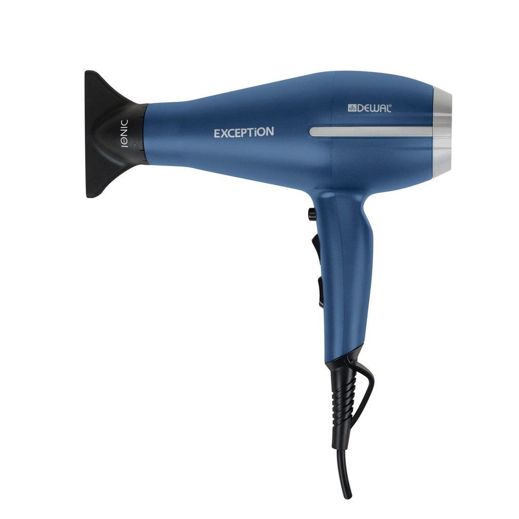Dewal Профессиональный фен для волос / Exception 03-113 Blue, синий, 2200 Вт