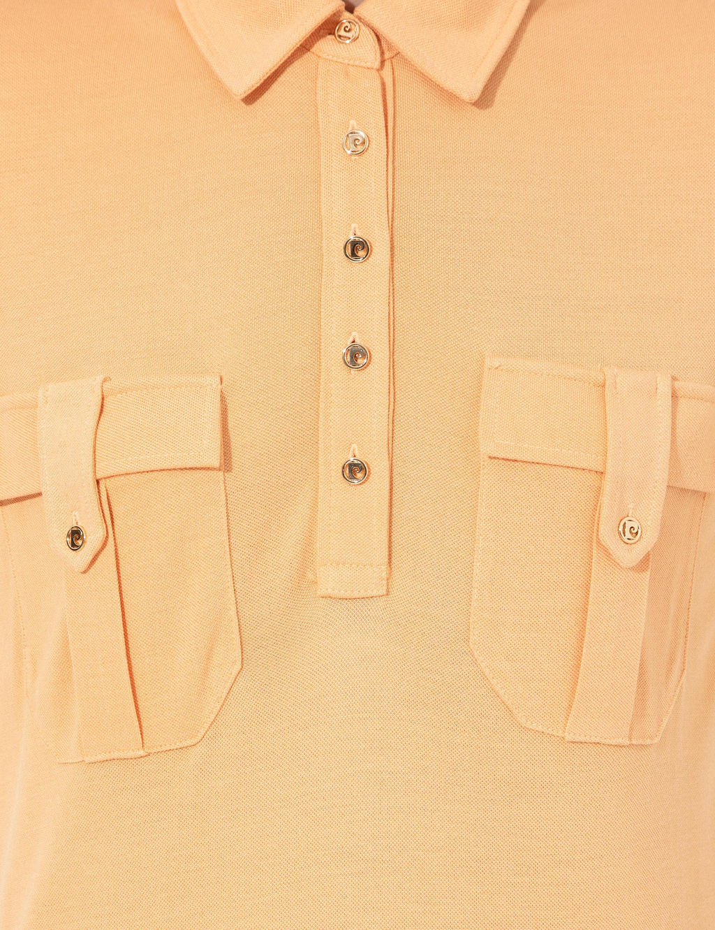 Turuncu Polo Yaka Elbise - Pierre cardin фото 5