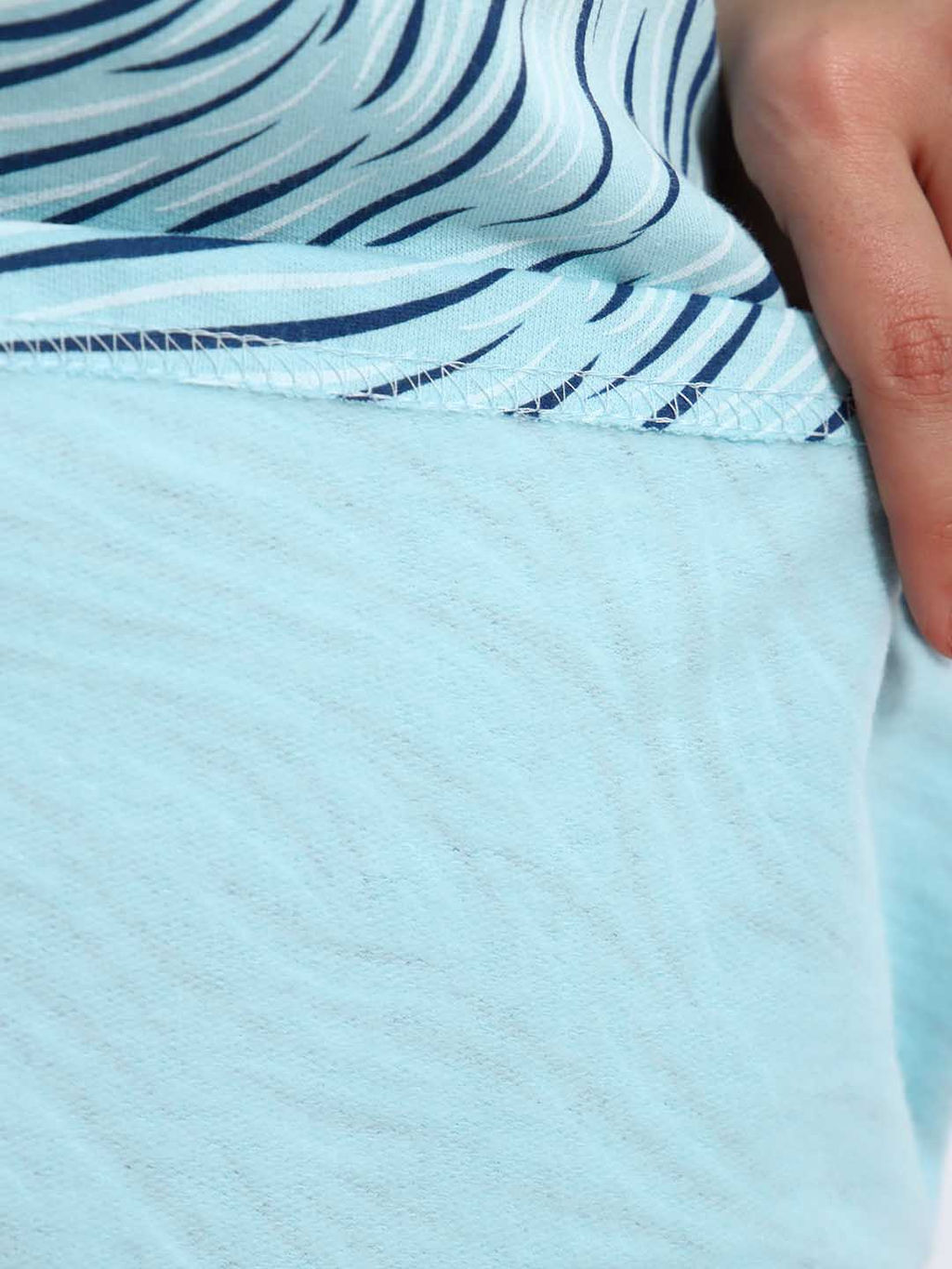 Ночная сорочка женская, цвет голубой