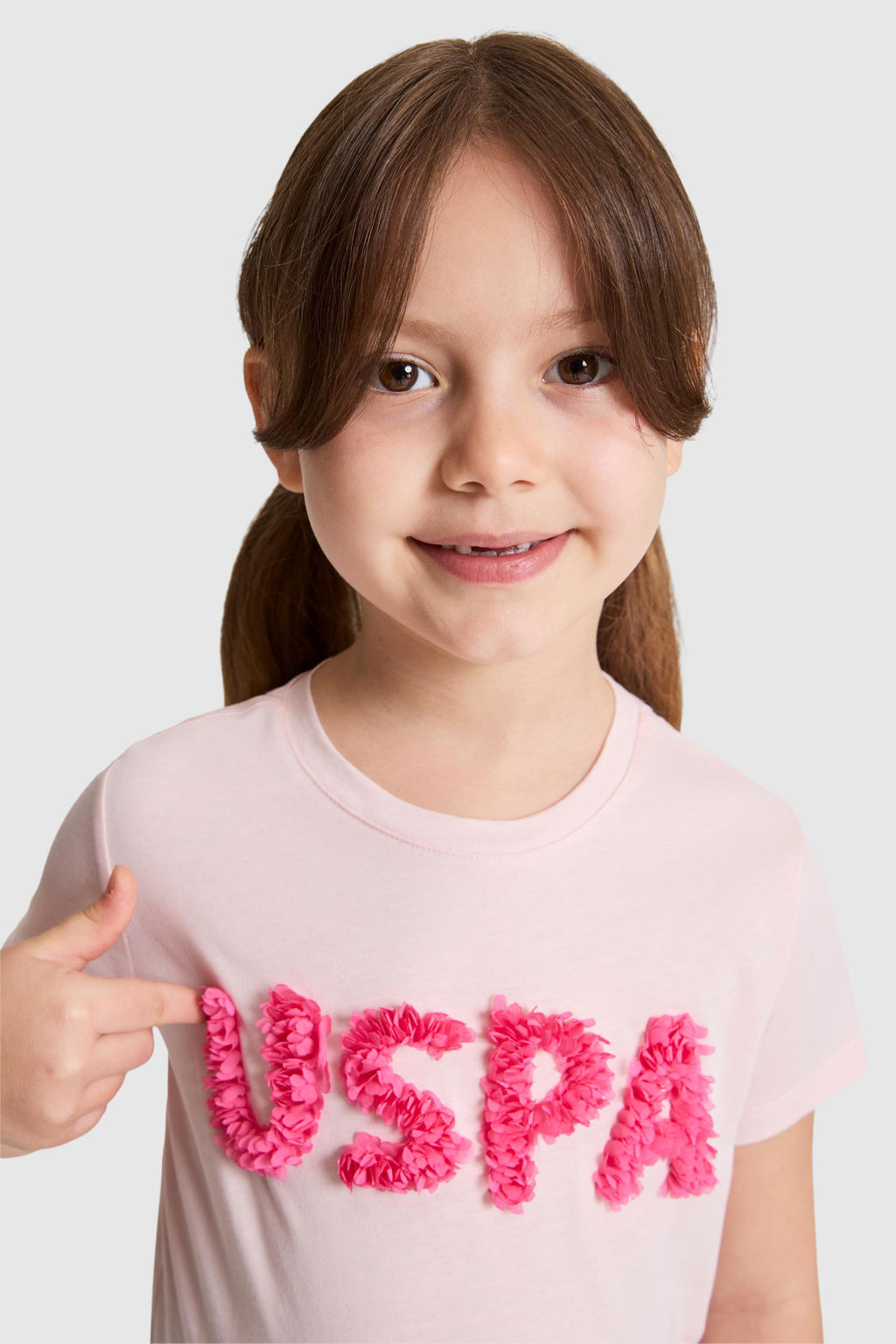K_z _ocuk A__k Pembe Bisiklet Yaka Ti__rt