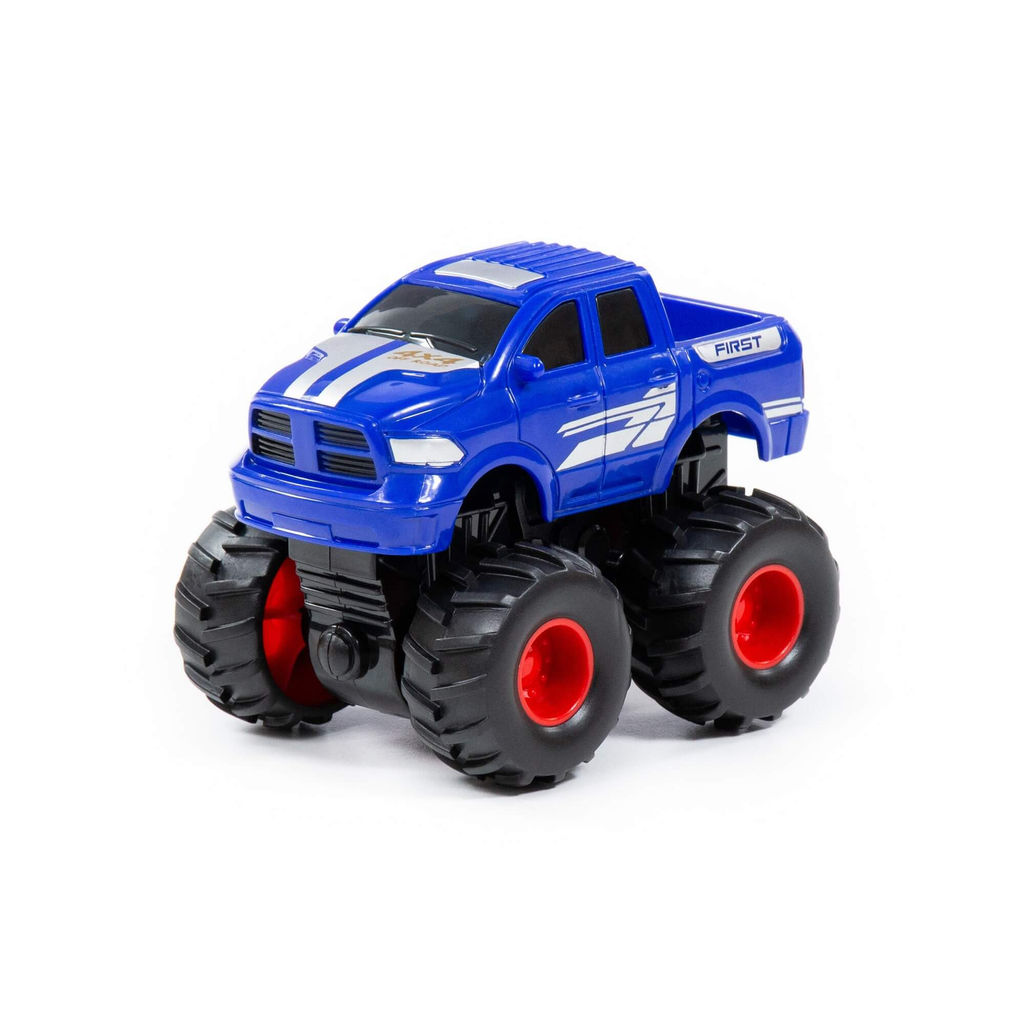 Монстр ВНЕДОРОЖНИК - Пикап, автомобиль инерционный (в коробке) - Полесье фото 8