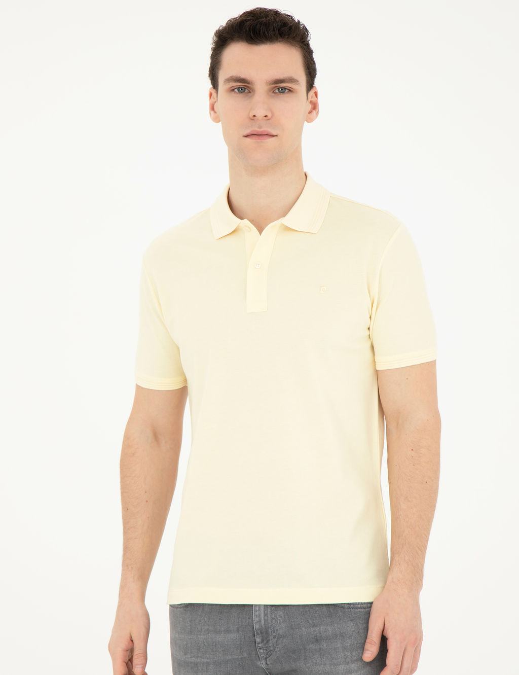 Limon Slim Fit Basic Ti__rt