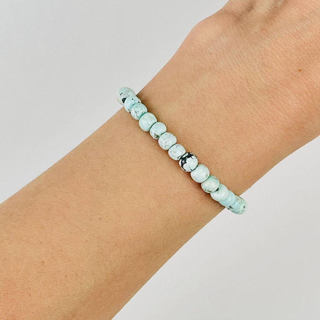 Браслет из Бирюзы 17 см