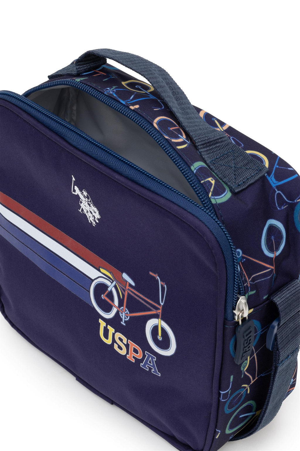 Школьная сумка фиолетового цвета для мальчика - U.s. polo assn фото 5