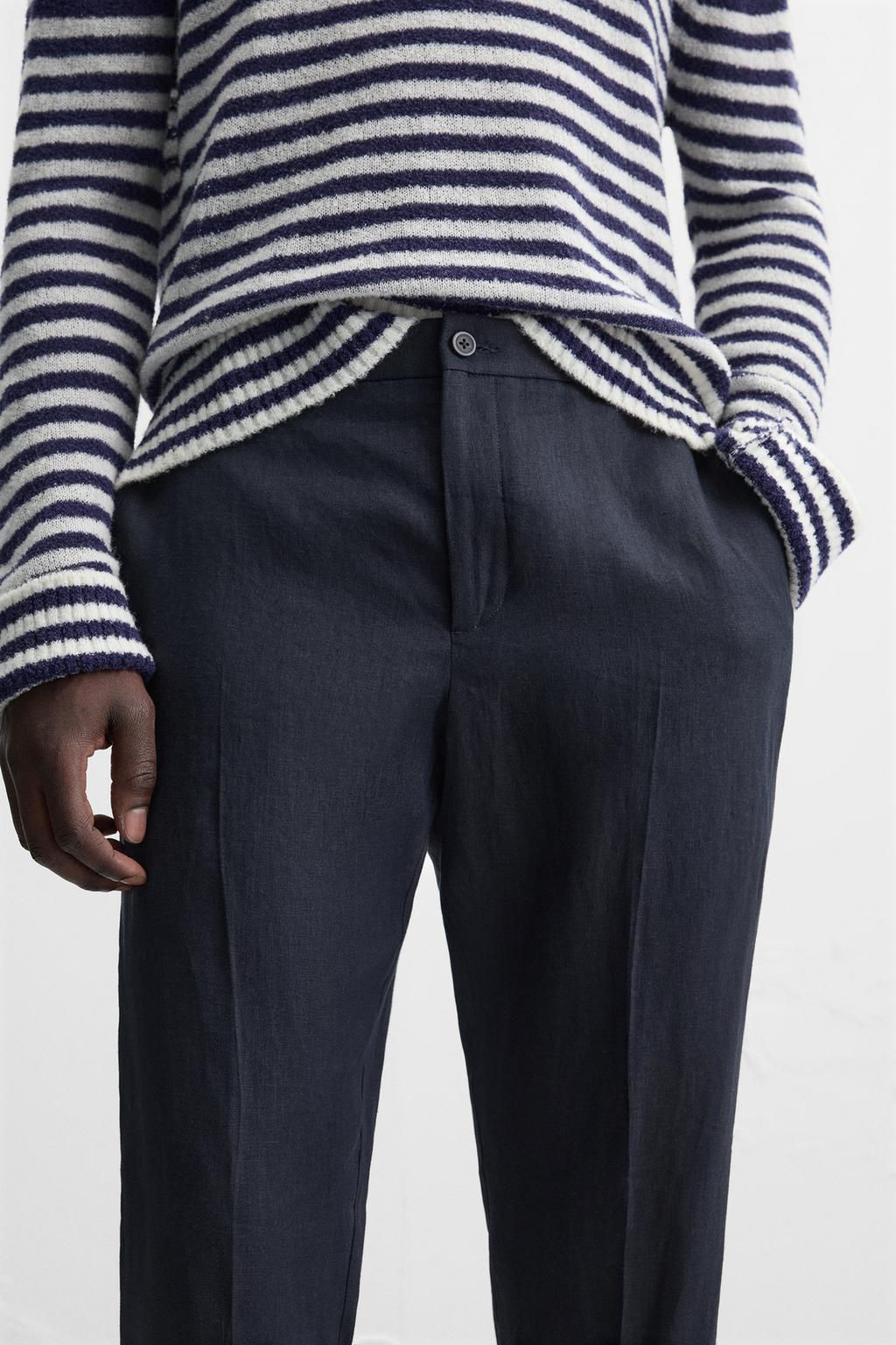 LINEN TROUSERS - Zara фото 65
