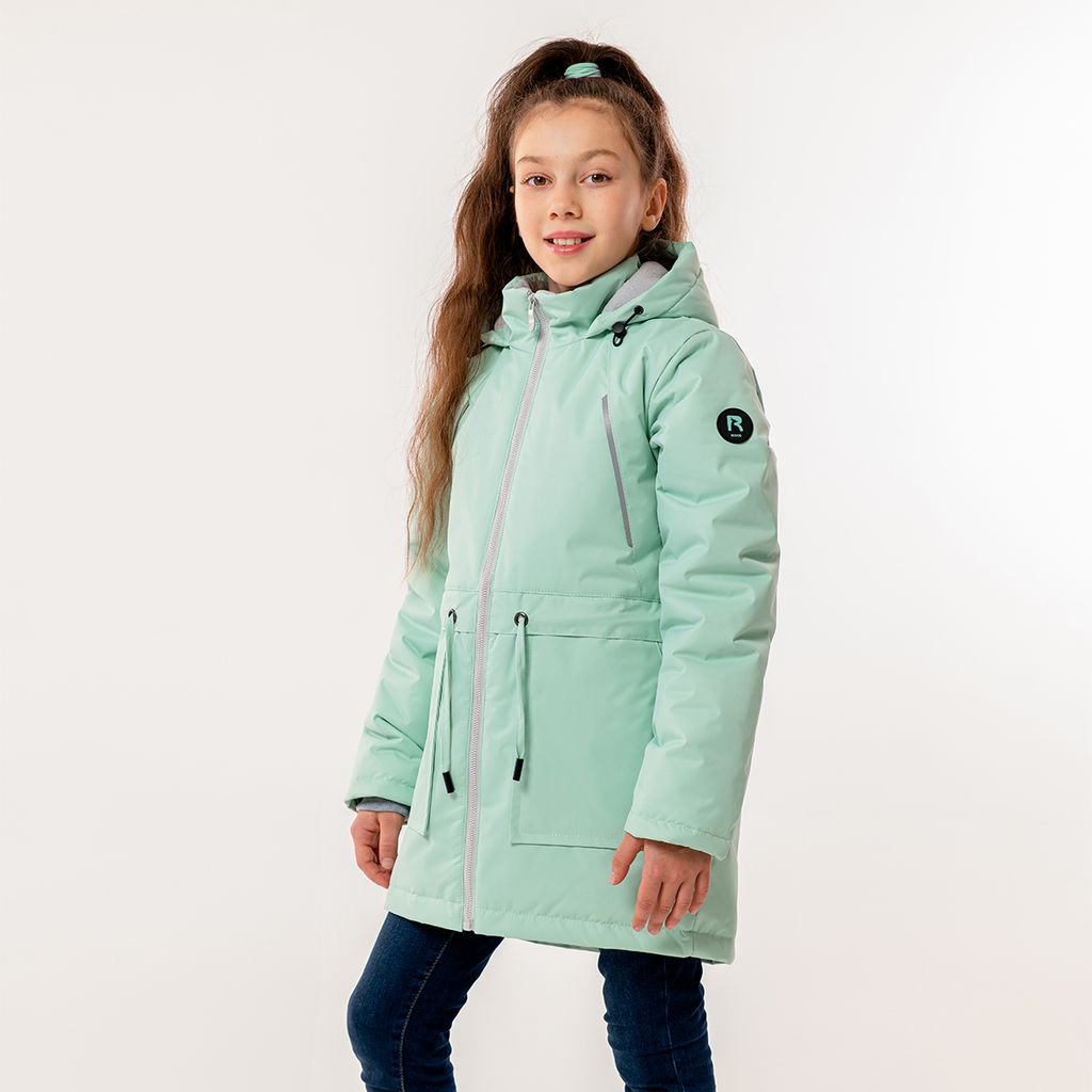 RODOS Куртка для девочки мембрана демисезон М-273 Голубой  фото 23