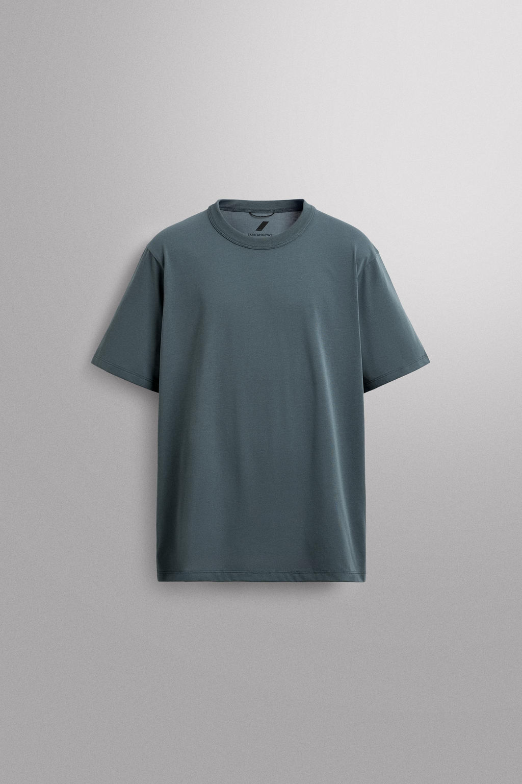 CAMISETA  ENTRENAMIENTO CONFORT / Azul / Acero