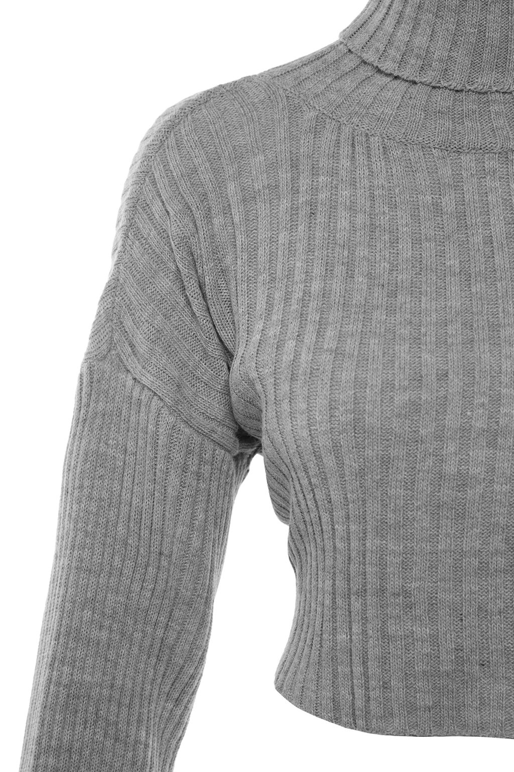 Haki Crop Basic Triko Kazak TWOAW22KZ0223 - Trendyolmilla фото 21