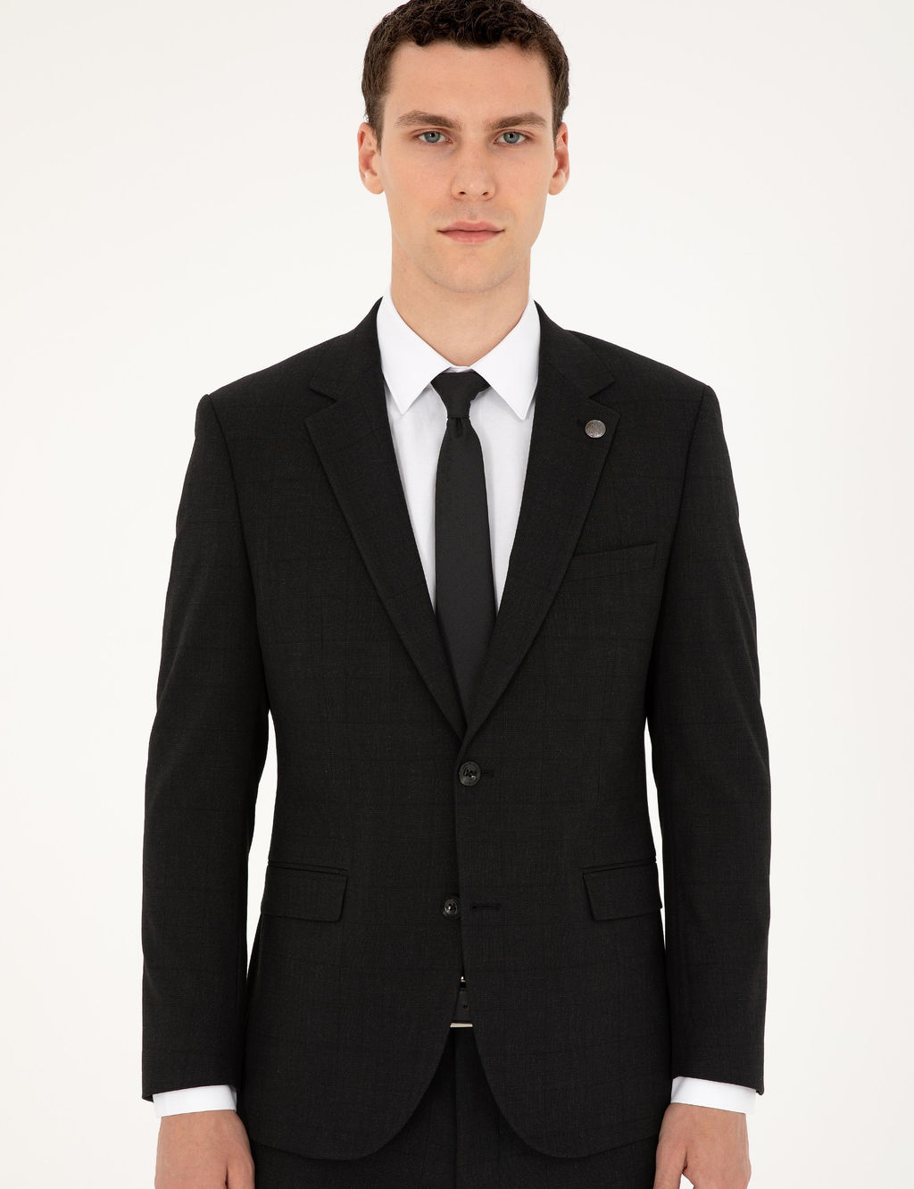 Antrasit Ex. Slim Fit Tak_m Elbise