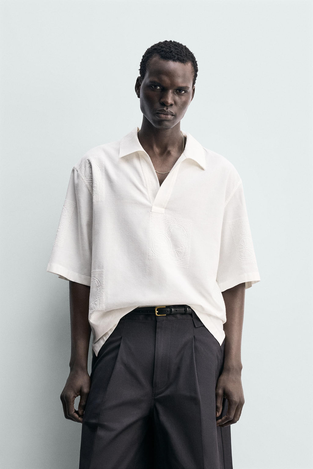 CAMISA POLO BORDADOS FRUTAS / Blanco - Zara фото 2