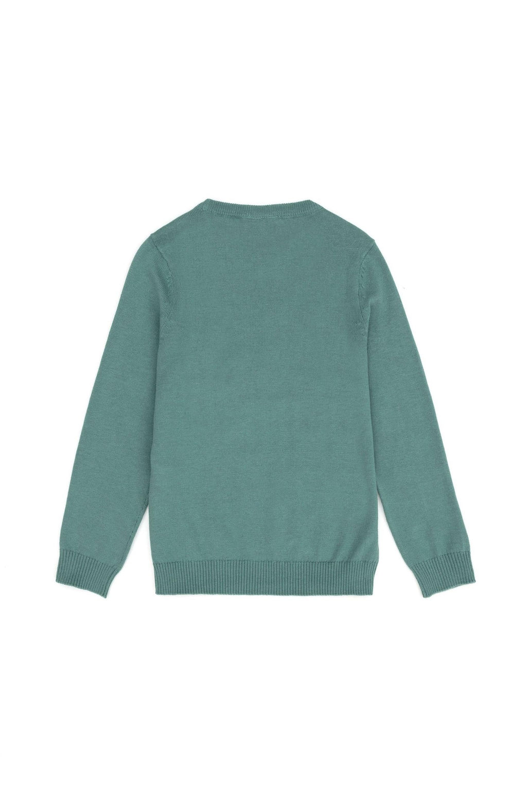 Базовый свитер мятного цвета для мальчика - U.s. polo assn фото 5