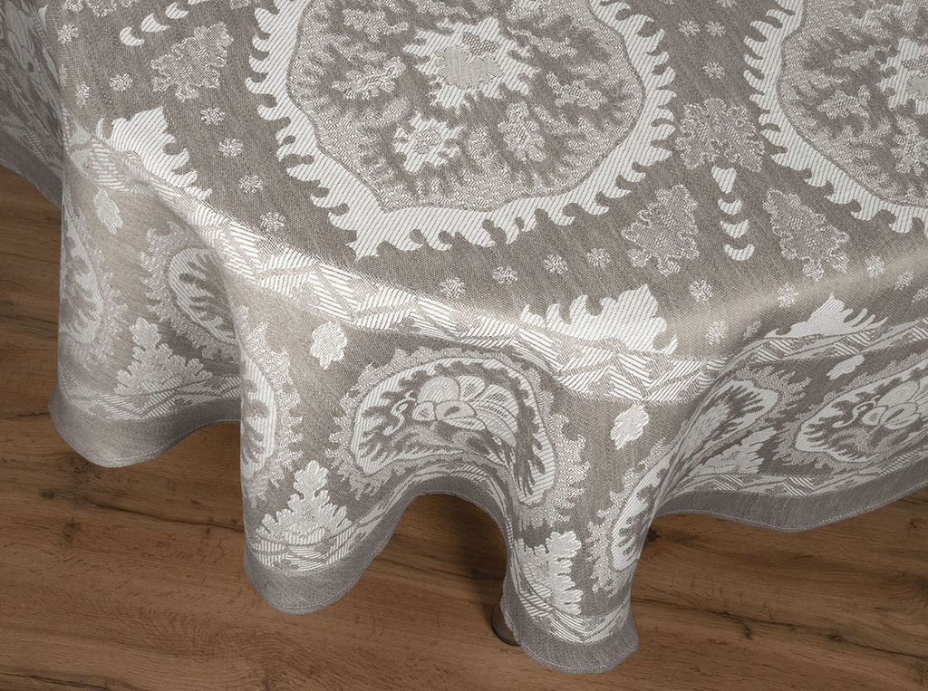 10с-45ЯК Скатерть D-178 Гасконь цв. бежевый (многоцветный) - Текс-дизайн фото 5