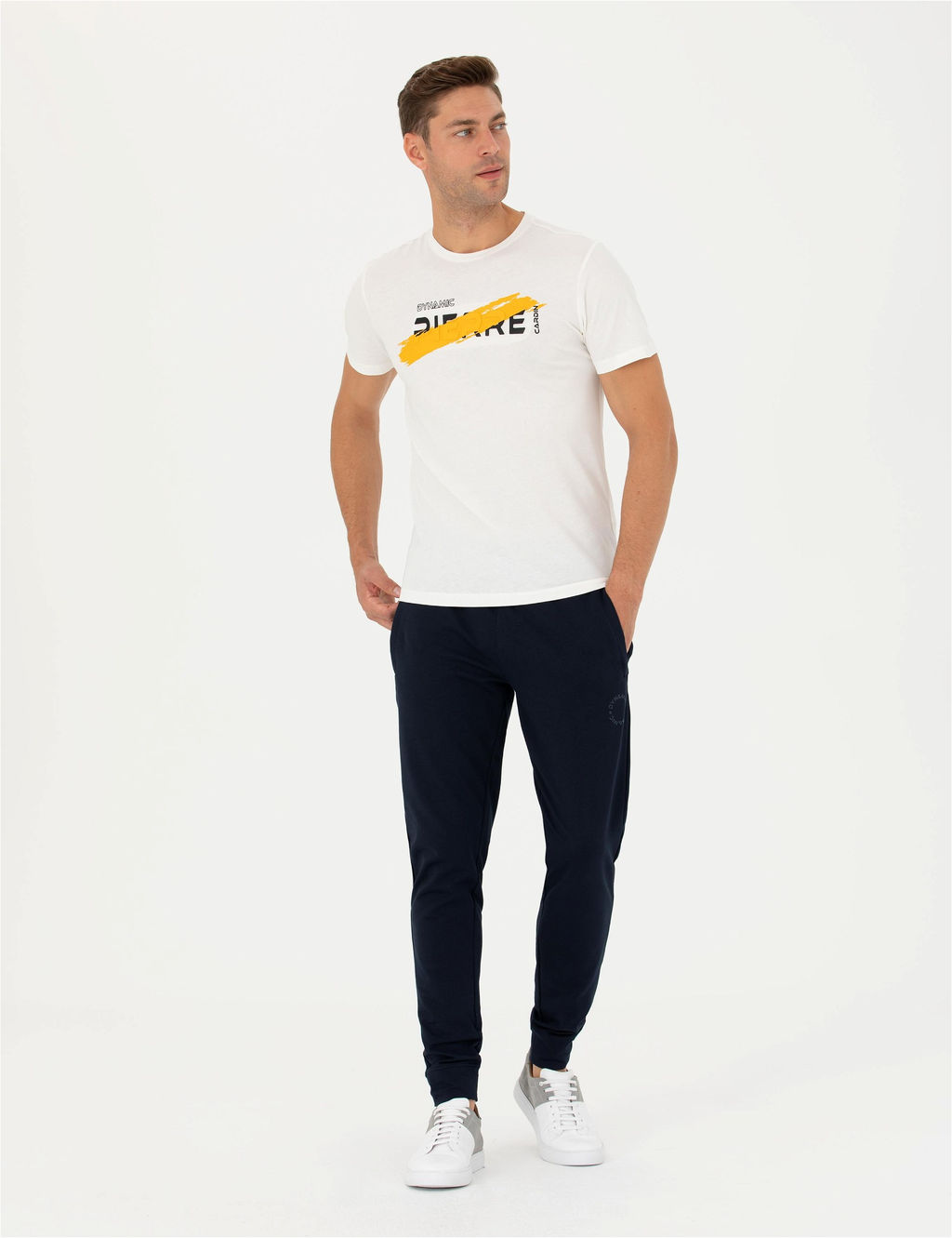 Ekru Slim Fit Ti__rt - Pierre cardin фото 5