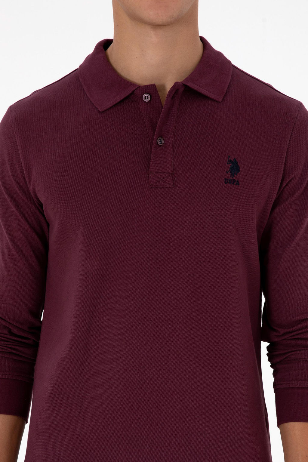 Erkek Bordo Basic Sweatshirt Sepette S_rpriz _ndirim - U.s. polo assn фото 6
