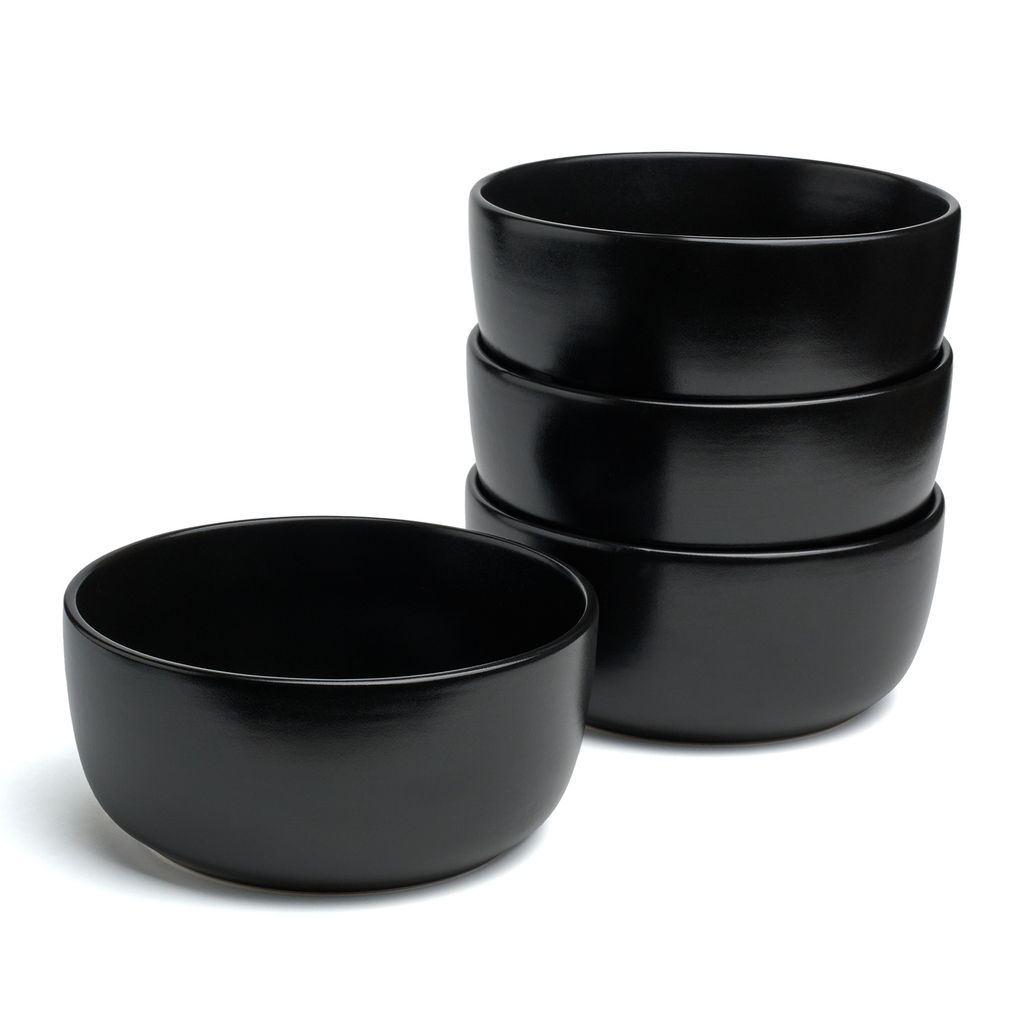 НАБОР САЛАТНИКОВ BRONCO CHOICE BLACK 15 СМ 4ШТ