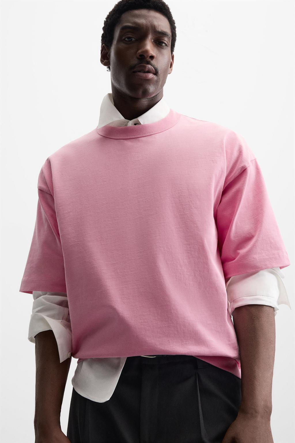 HEAVYWEIGHT WASHED T-SHIRT - Zara фото 7