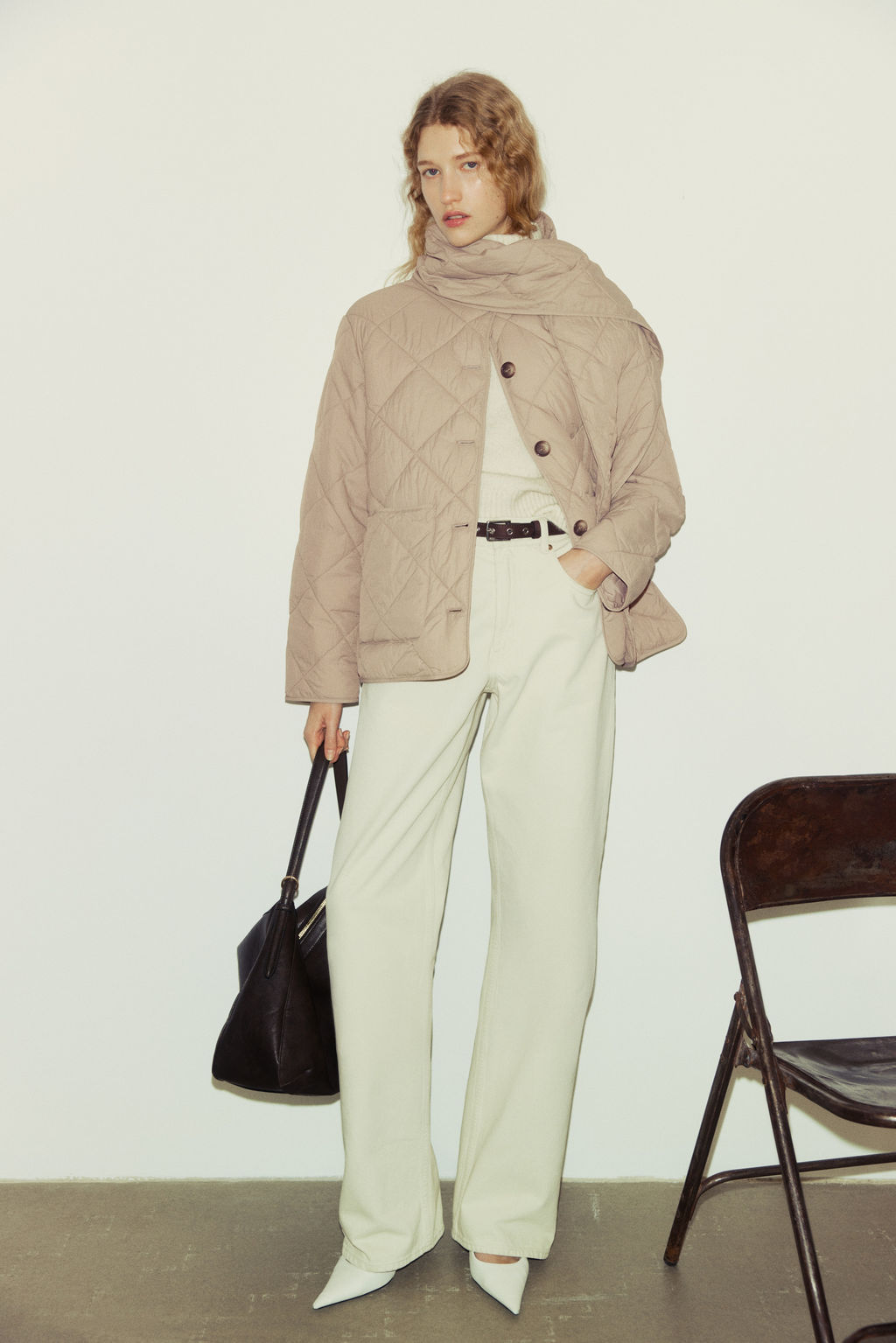 Chaqueta acolchada con bufanda THERMOLITE® - H&m фото 5