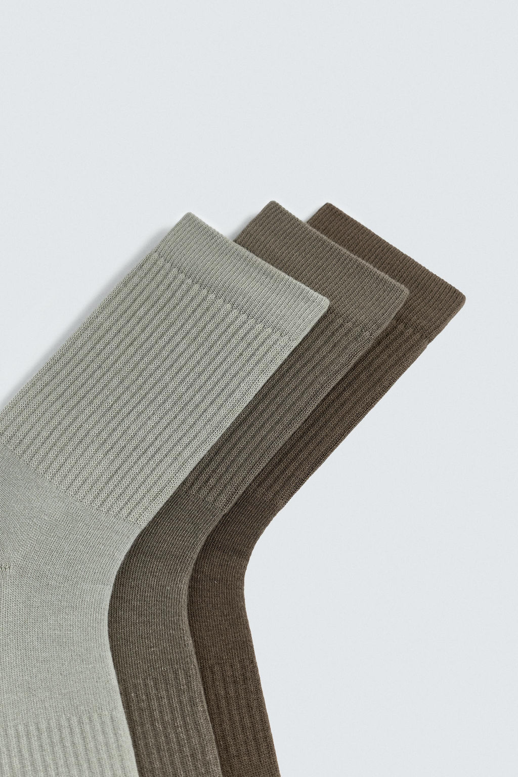 3-PACK OF RIBBED SOCKS - Zara фото 3