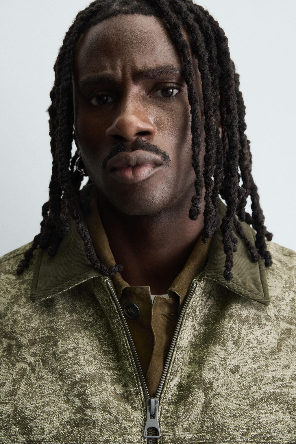 ABSTRACT JACQUARD QUILTED JACKET - Zara фото 5