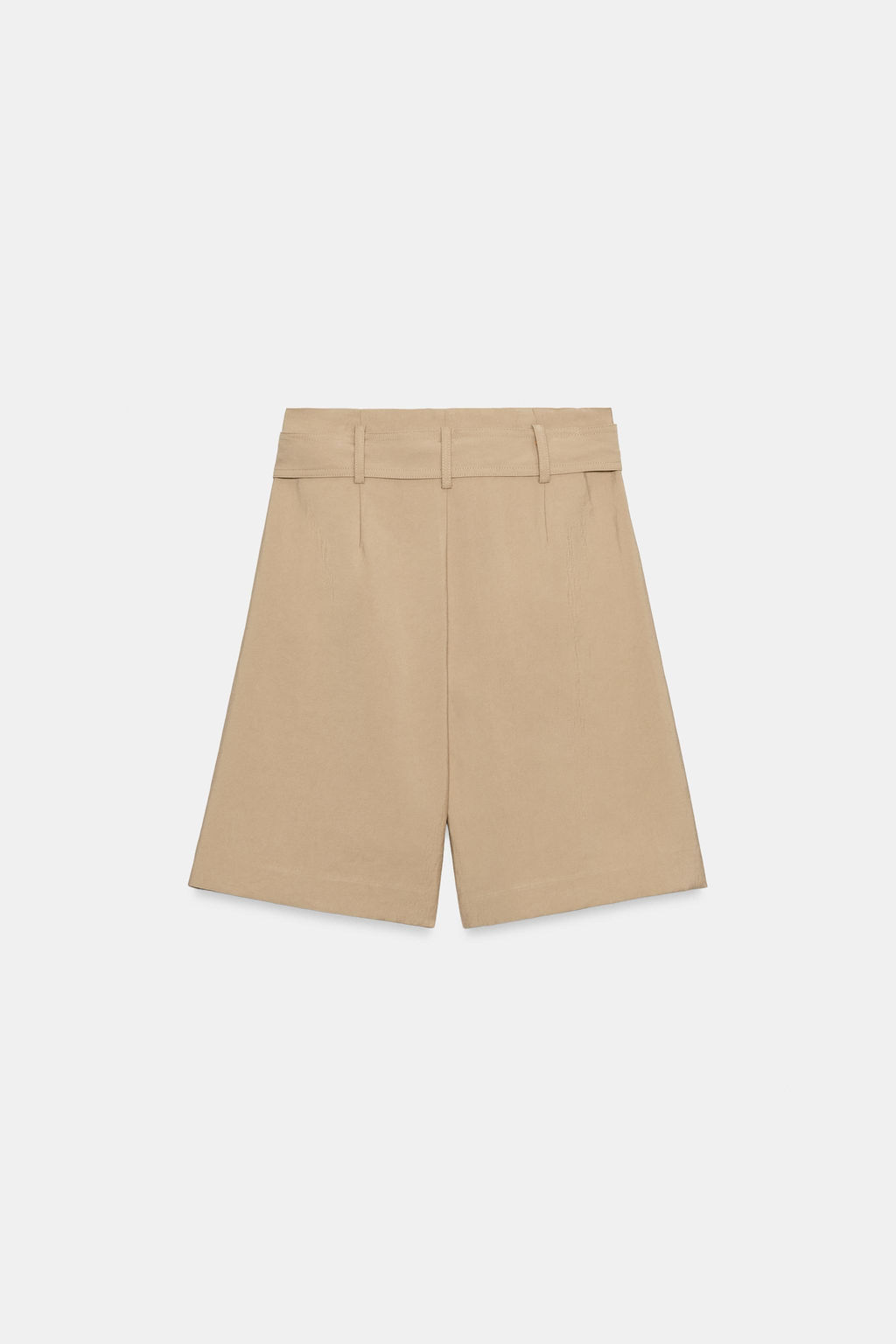 BERMUDA CINTUR?N LAZADA / Camel medio - Zara фото 7