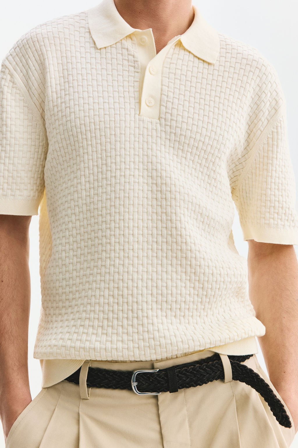 Polo en punto de algod?n Regular Fit - H&m фото 7