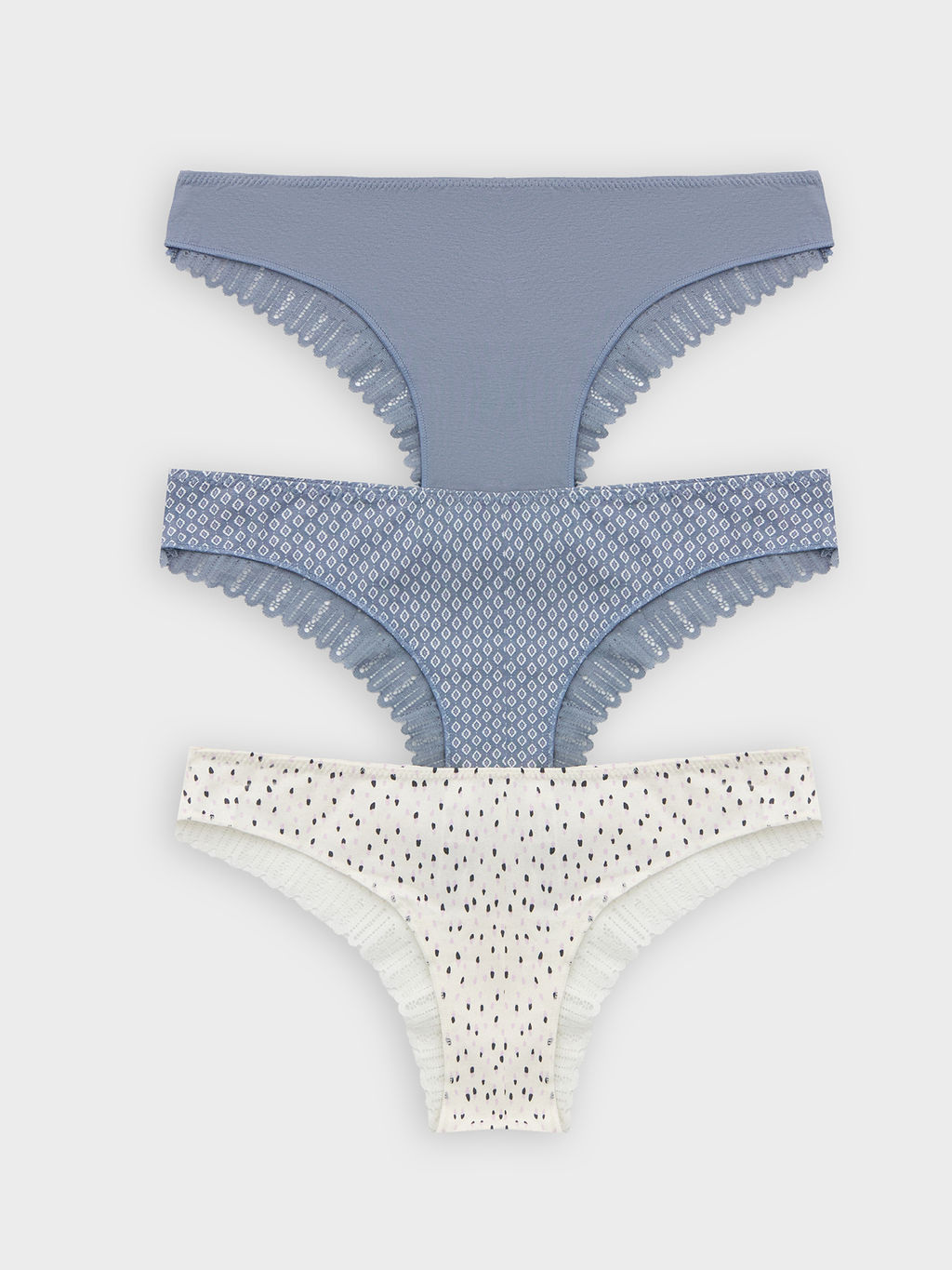 Цена за 2 штуки! ТРУСЫ ЖЕНСКИЕ (3ШТ.) - Mark formelle фото 8