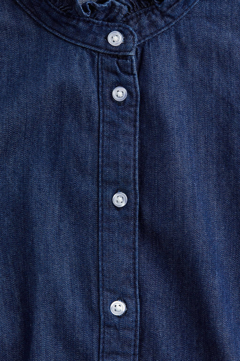 Blusa denim con volantes - H&m фото 8
