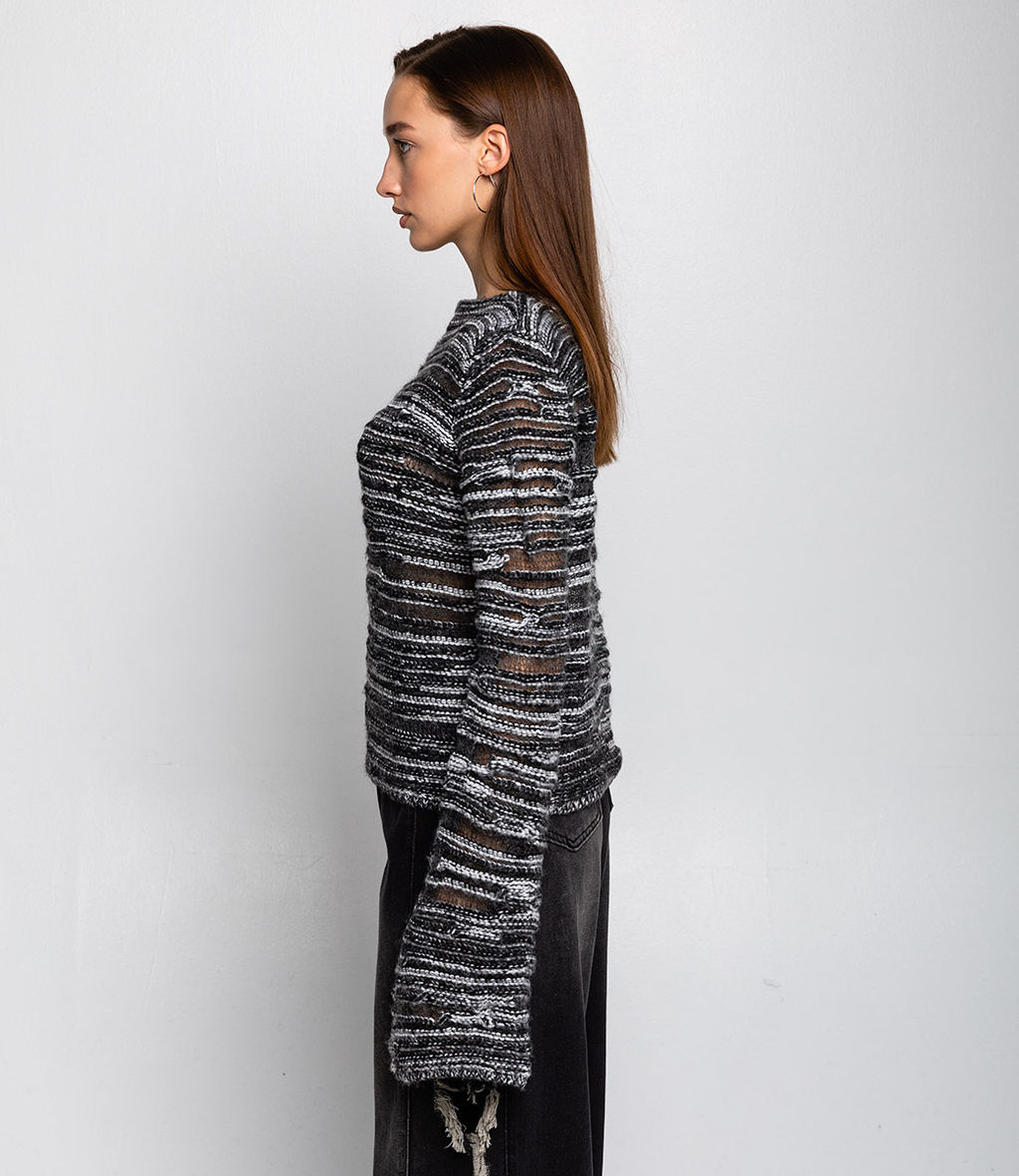 Джемпер #КТ6021 (1), серый - Dommod фото 2