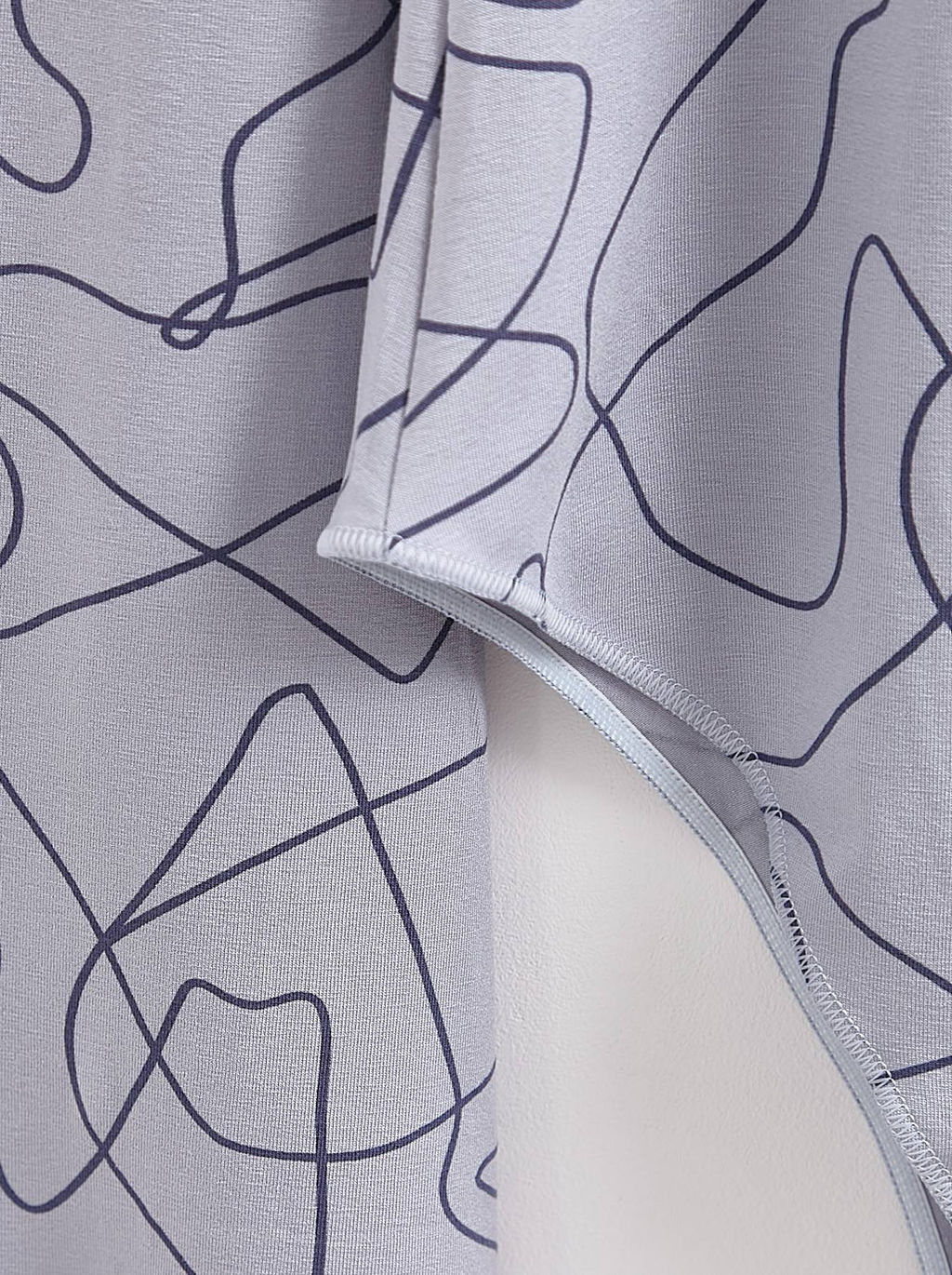 CONTE Боди из вискозы с расклешенными рукавами LBD 3145 pearl blue-lines - Conte elegant фото 7