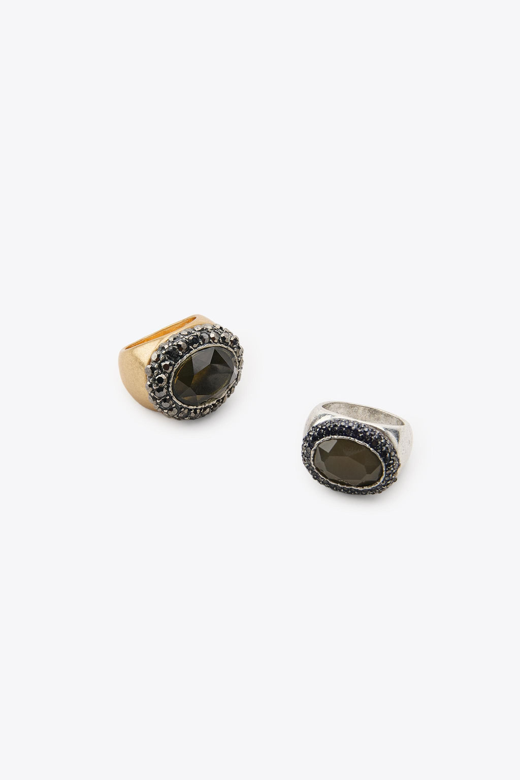 2-PACK OF JEWEL AND GLITTER RINGS - Zara фото 2