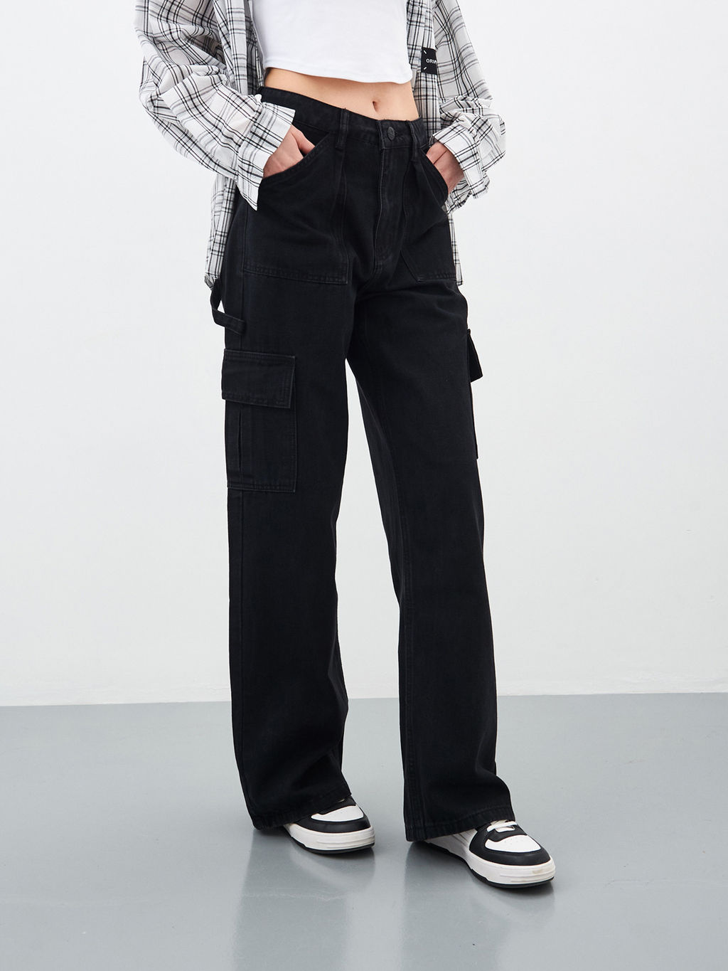 Женские джинсы с карманами - Mossmore фото 53