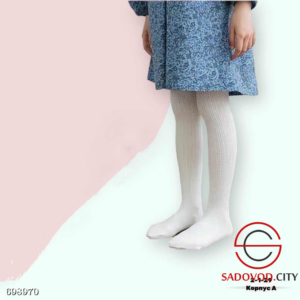 Колготки детские с узором