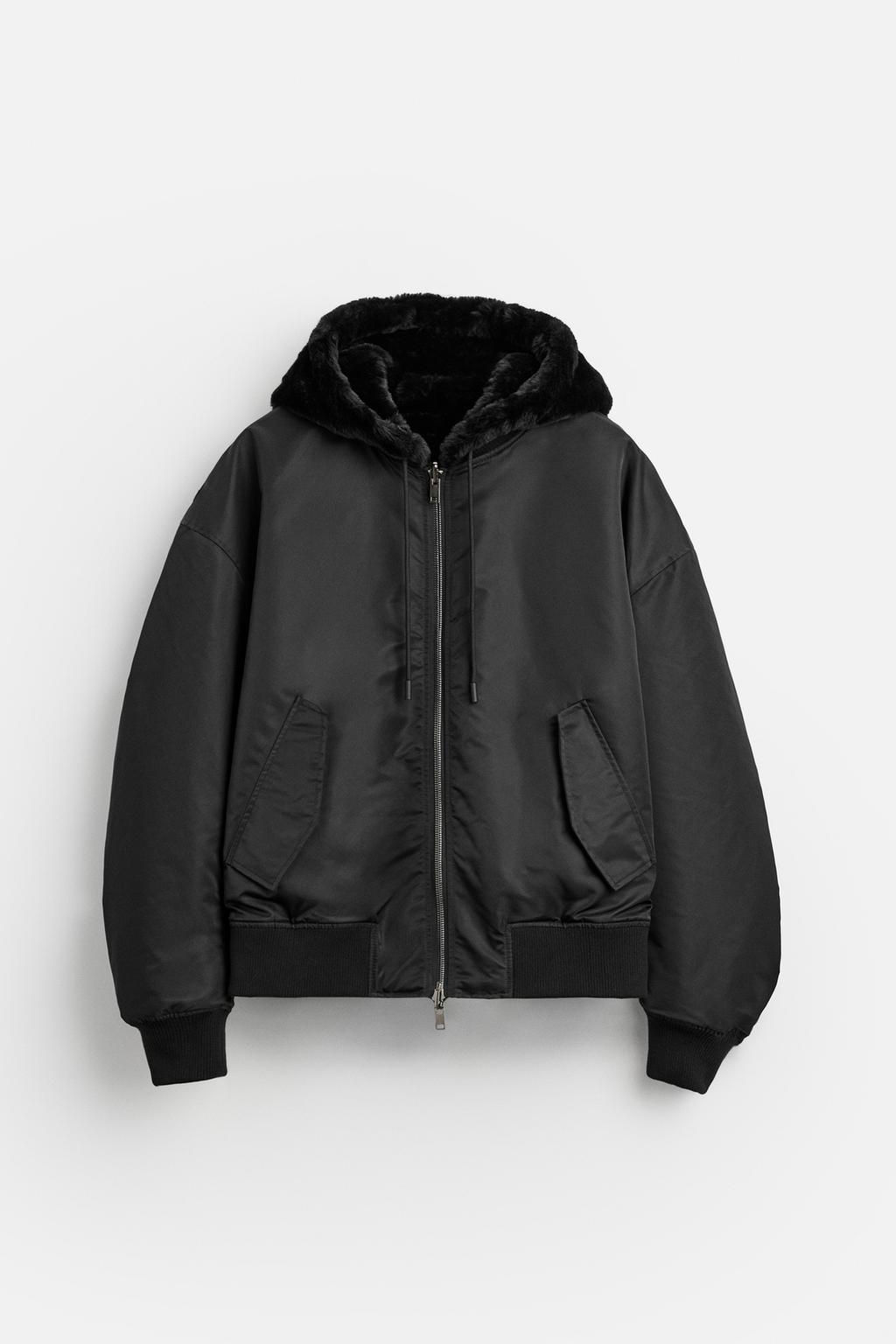 REVERSIBLE BOMBER JACKET - Zara фото 7