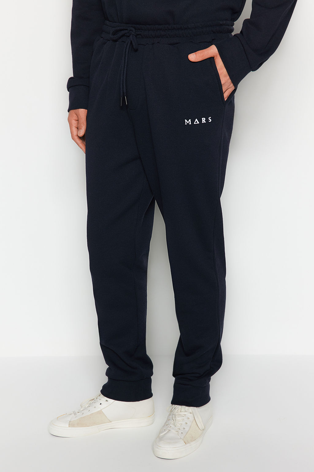 TRENDYOL MAN Lacivert Regular Fit Nak?sl? Orme Pijama Tak?m? TMNAW24PT00040 - Trendyolmilla фото 13