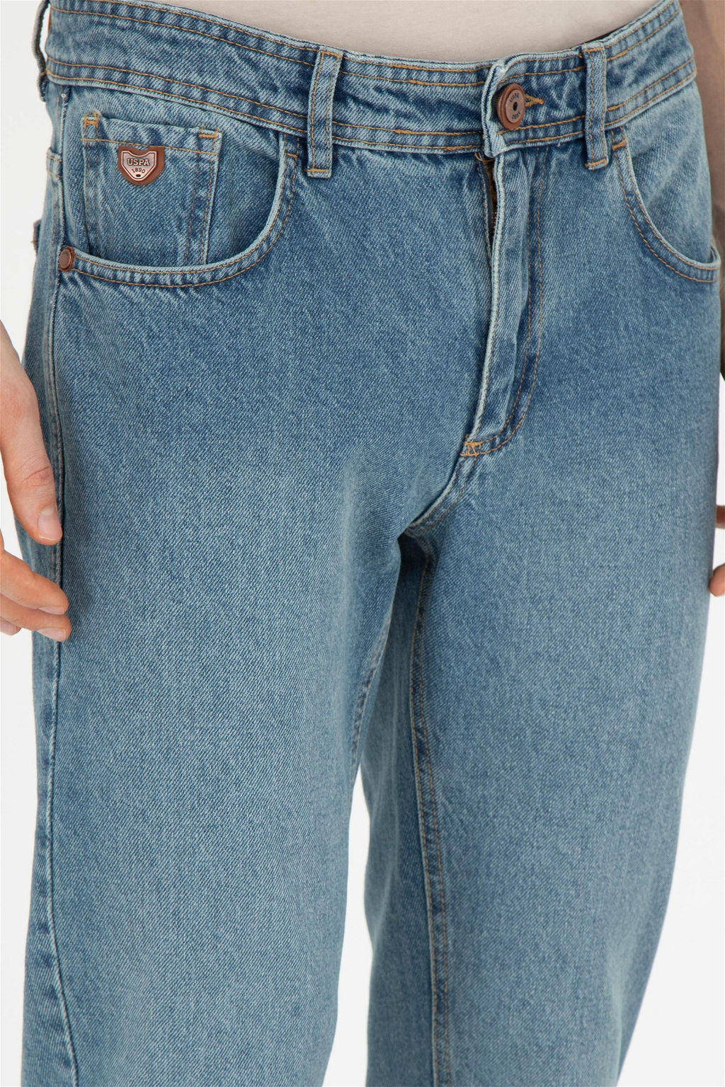 U. S. Polo Assn / Мужские синие джинсовые брюки - U.s. polo assn фото 5