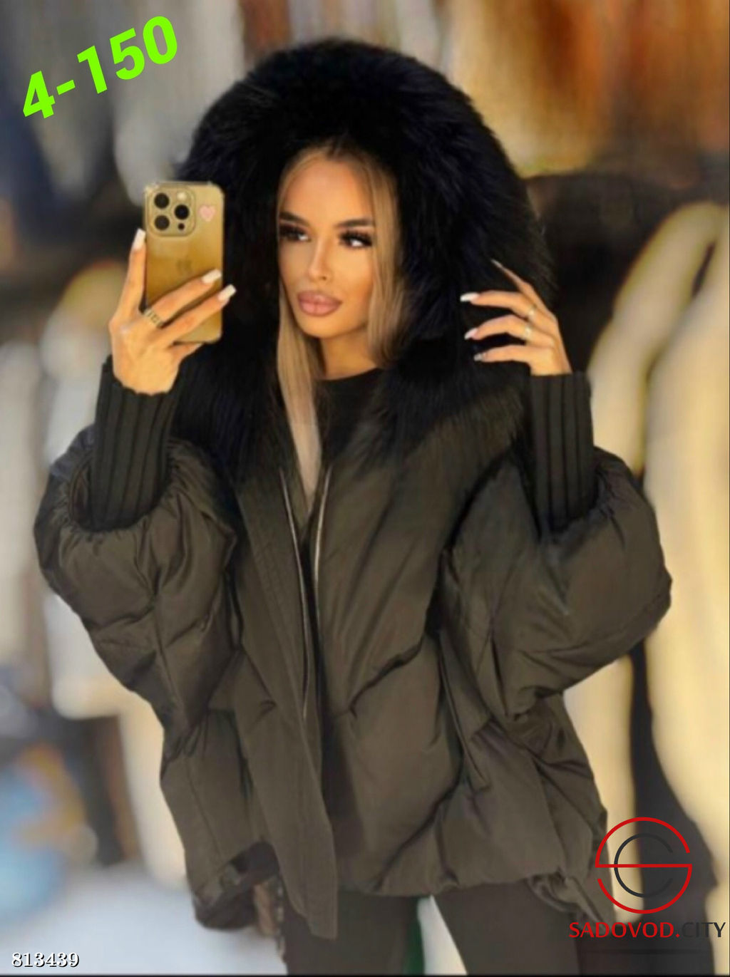 Куртка женская с капюшоном - Bruno фото 3