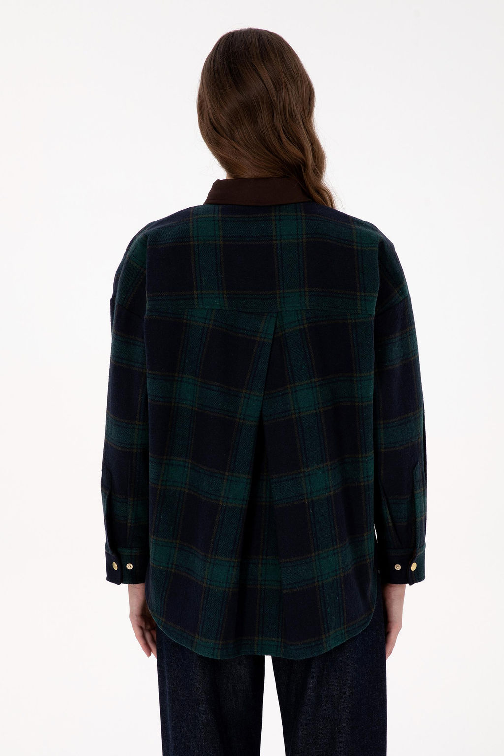 Kad_n Koyu Ye_il Uzun Kollu G_mlek - U.s. polo assn фото 5