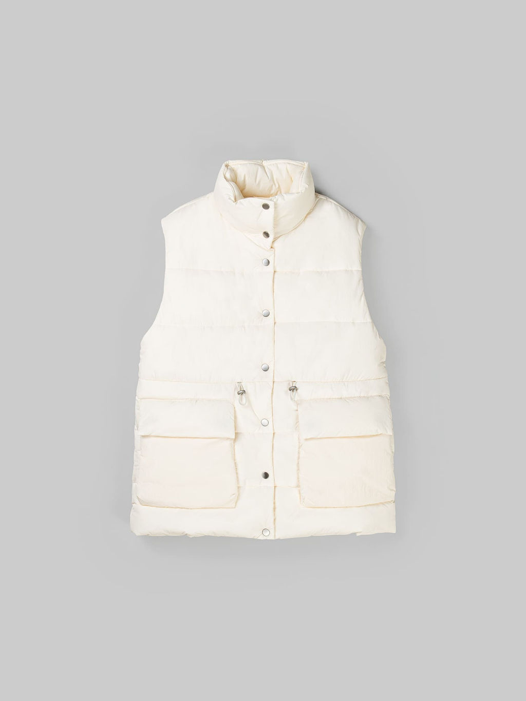 Жилет стеганый "Белый кварц" женский