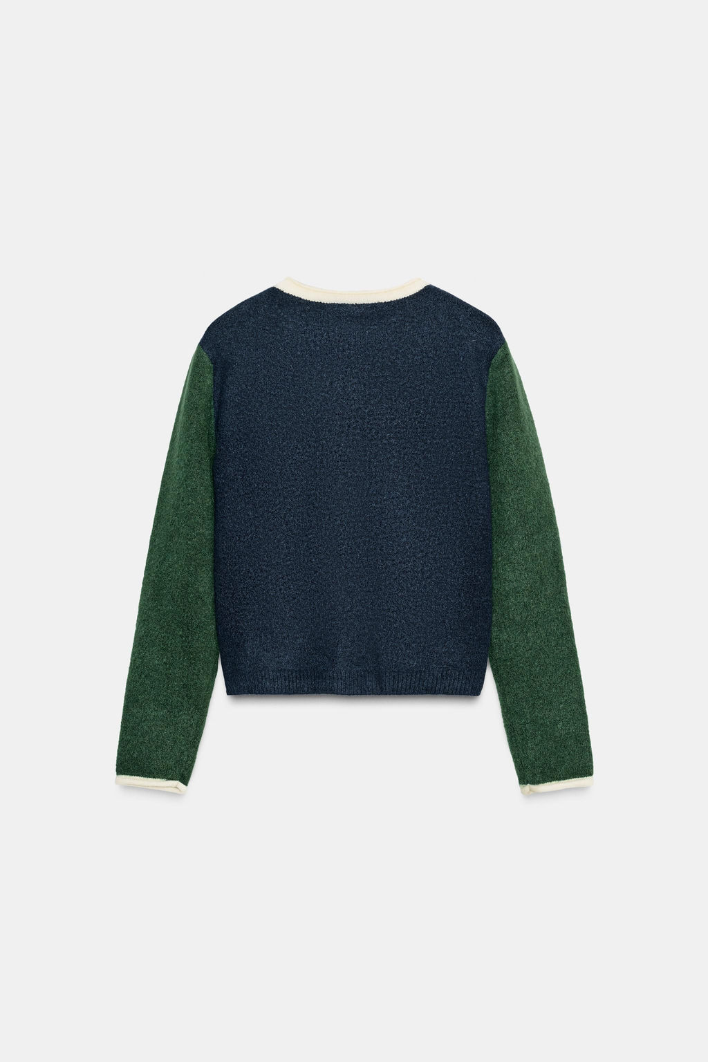 COLOUR BLOCK KNIT CARDIGAN - Zara фото 7