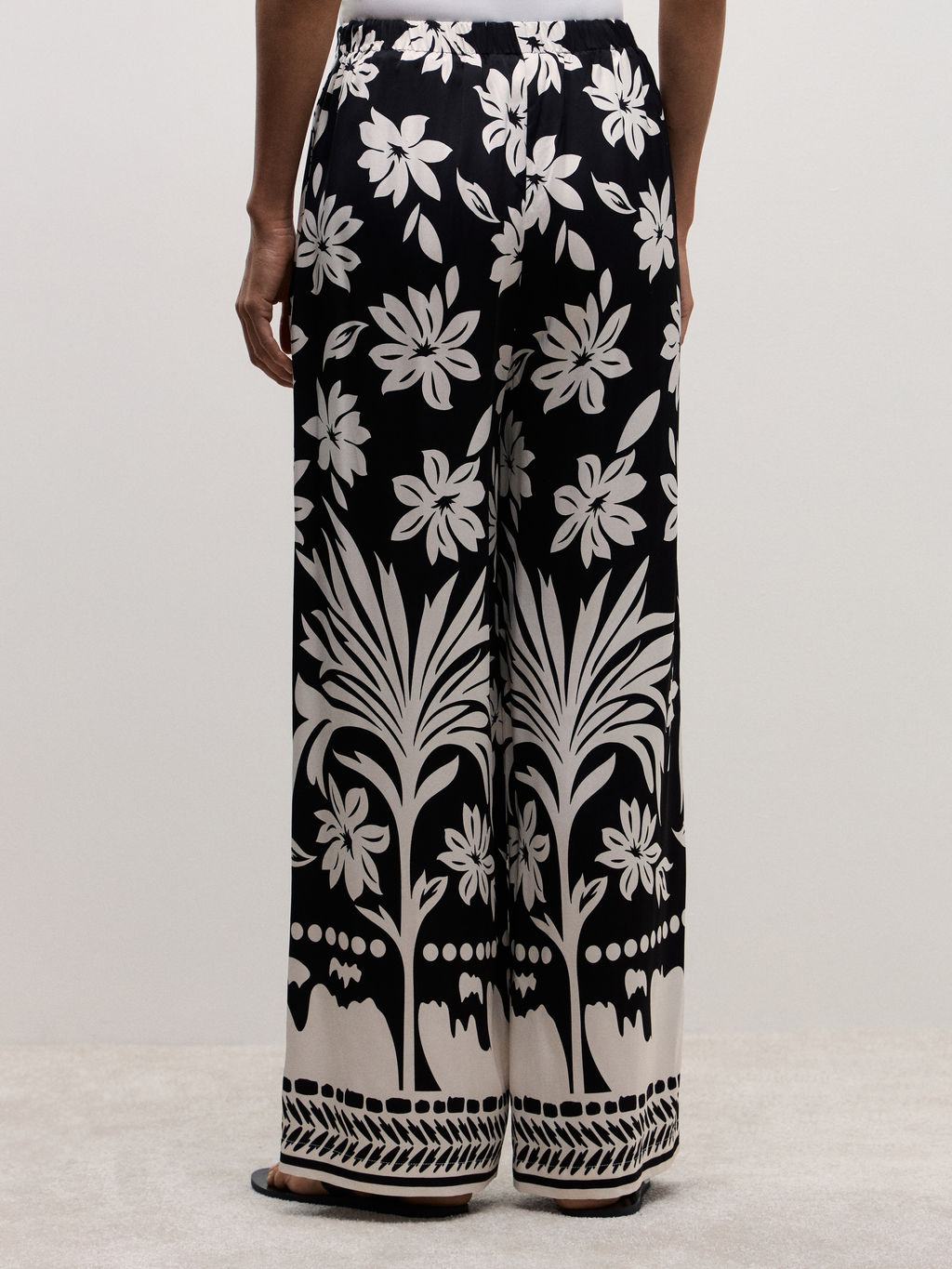 Прямые брюки из вискозы / Zarina  фото 6