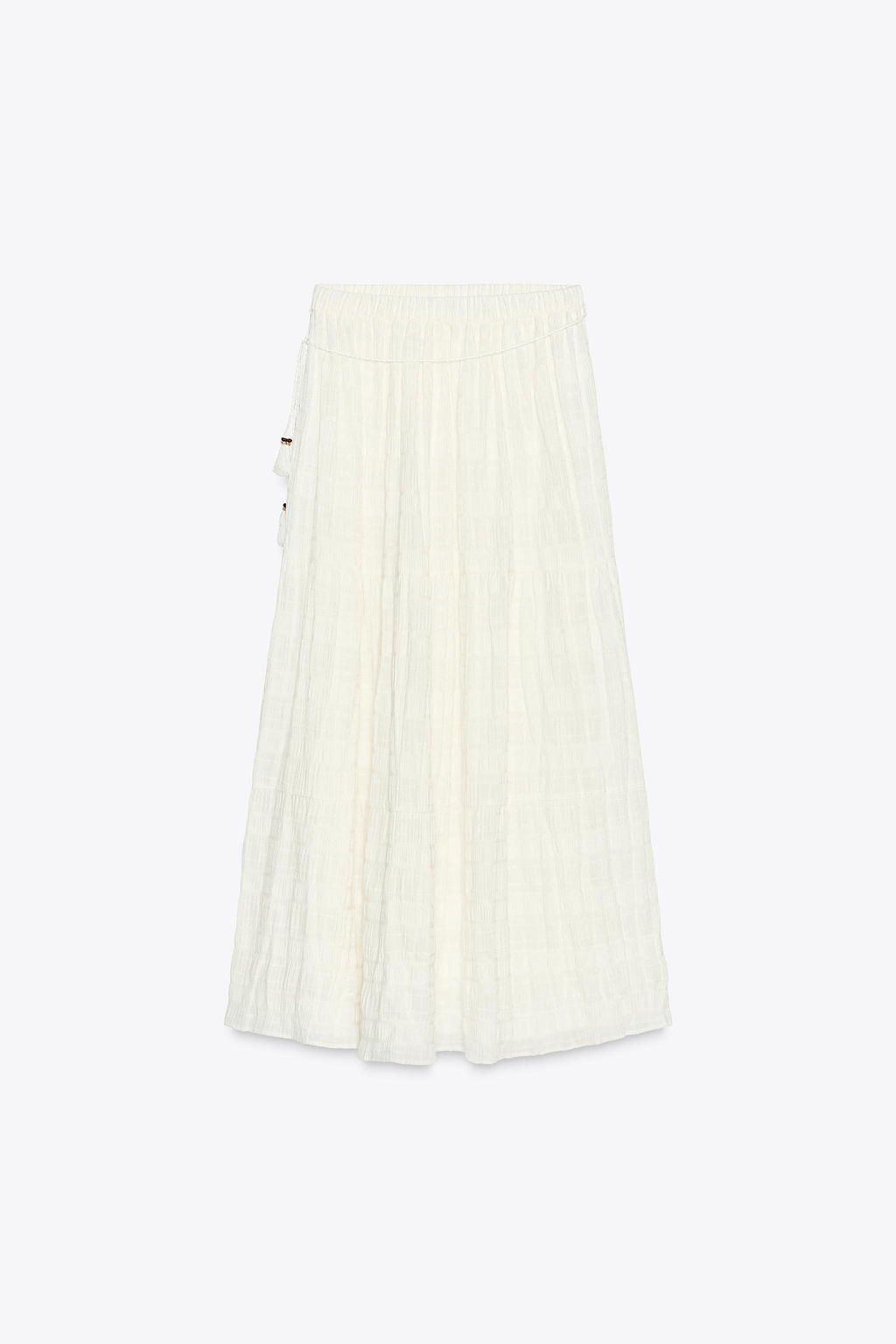 RUSTIC PANELLED SKIRT - Zara фото 14