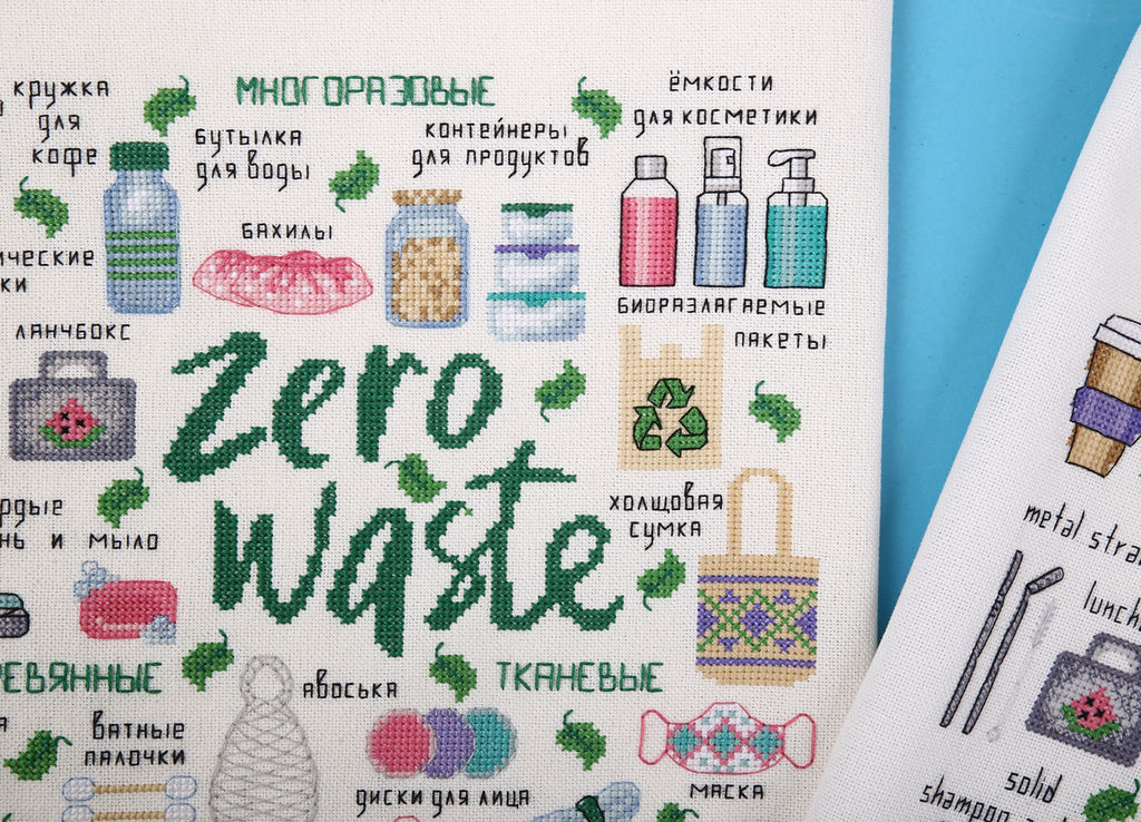 Набор для вышивания PANNA PZ-7307 Ноль отходов 27.5 х 27.5 см