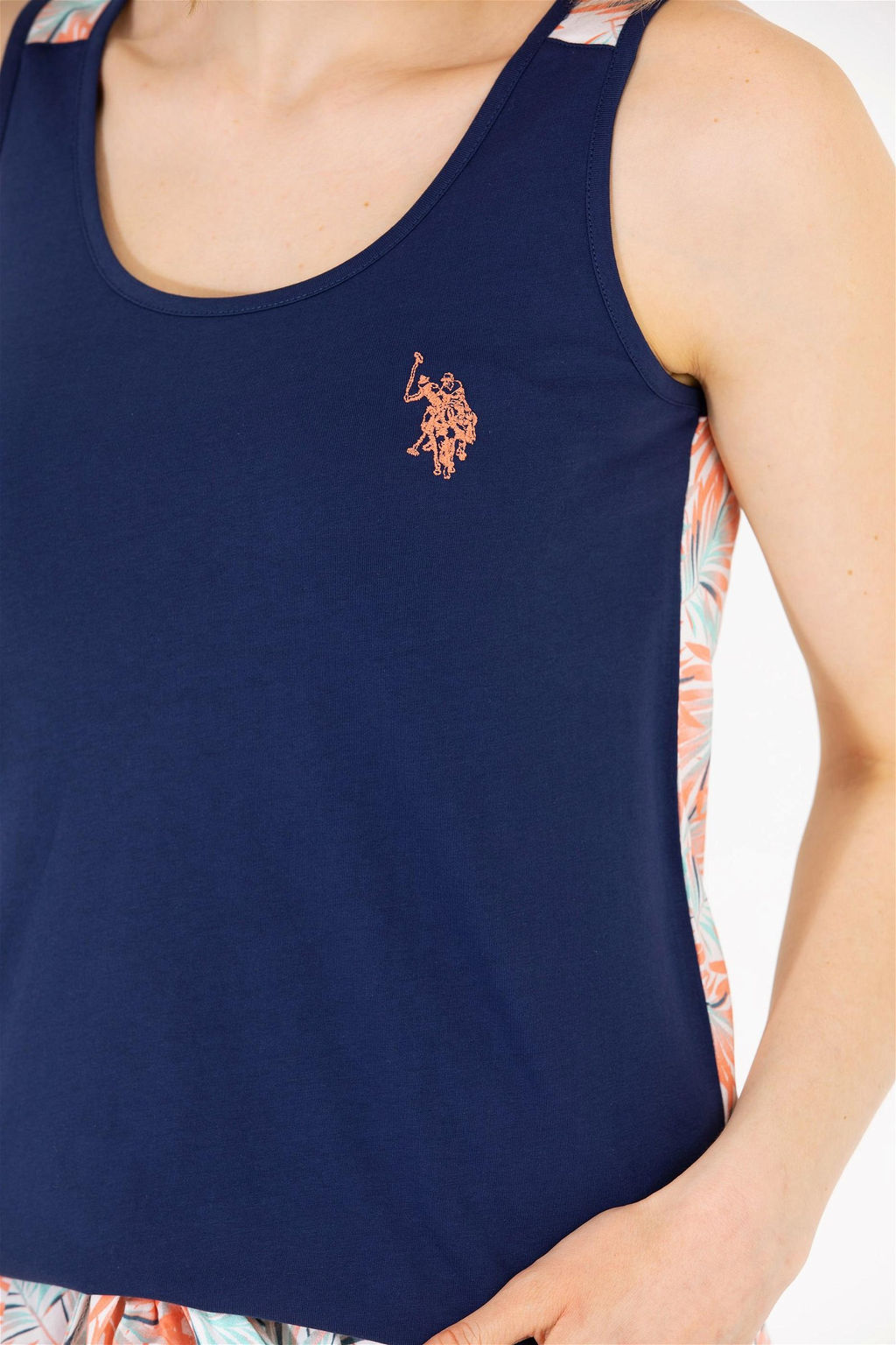 Женский темно-синий пижамный комплект Неожиданная скидка в корзине - U.s. polo assn фото 7