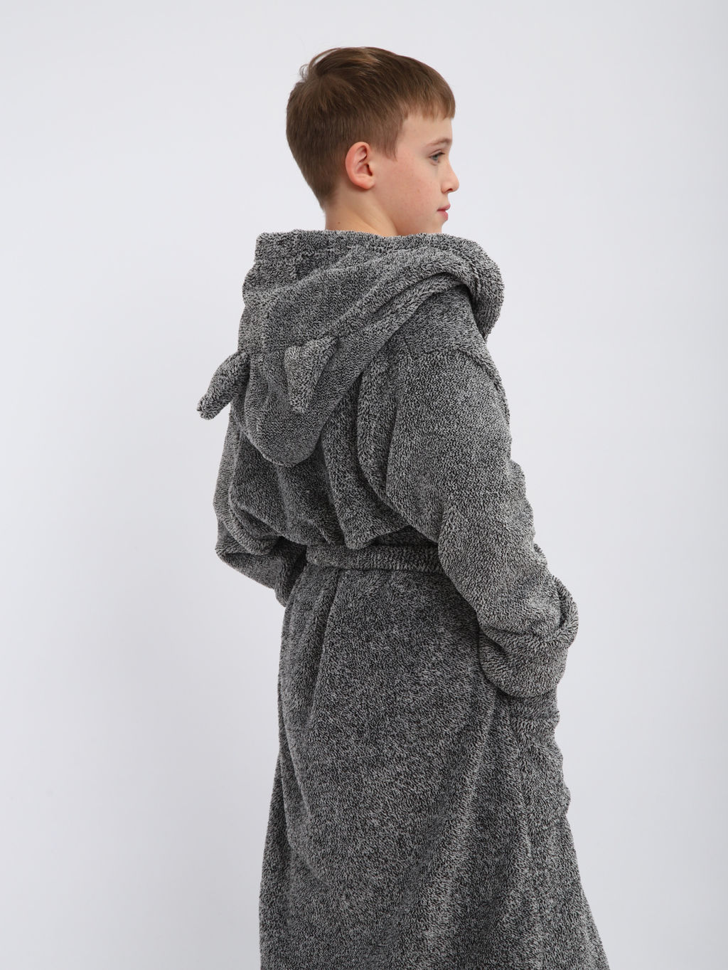 Халат "Отдых" серый