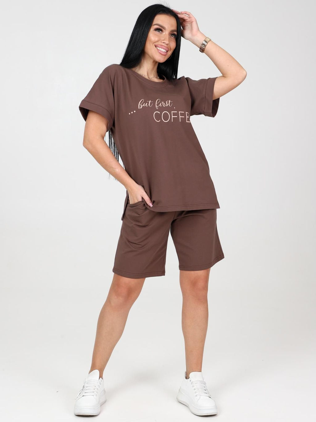 IV-CAPRIZ Бариста - костюм из футера двунитка с лайкрой  фото 3